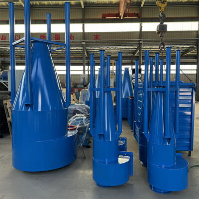কাঠ প্রক্রিয়াকরণ প্ল্যান্টের জন্য ঘূর্ণিঝড় ডাস্ট কালেক্টর, শিল্প উচ্চ স্তন্যপান শক্তি ডাস্ট কালেক্টর